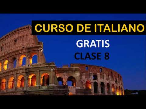 Curso de idioma italiano gratis