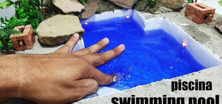 Cómo hacer una piscina de ladrillos